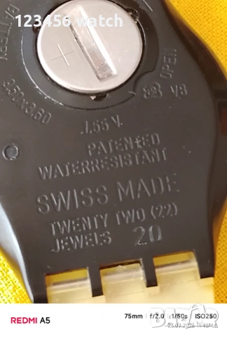 2бр красиви swatch работете первектно, снимка 4 - Мъжки - 53590808