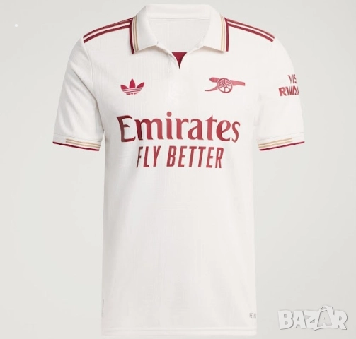 Тениска White Arsenal 25/26 Third Jersey