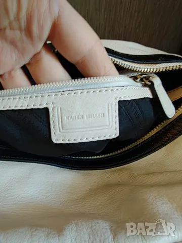 Karen Millen оригинална чанта естествена кожа плюс подарък колан, снимка 7 - Чанти - 49432817