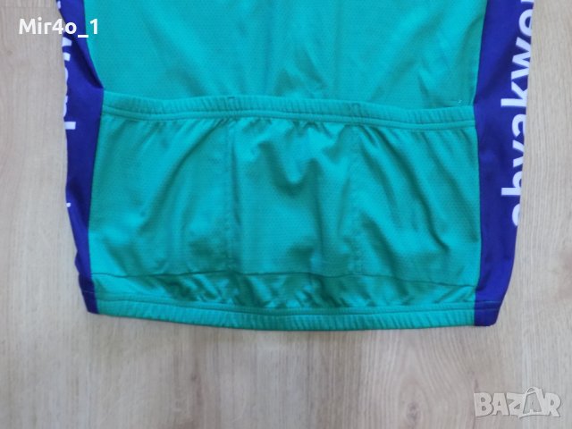 вело джърси bio racer тениска мъжко шосе колоездене спорт оригинал XL, снимка 4 - Спортни дрехи, екипи - 41668204
