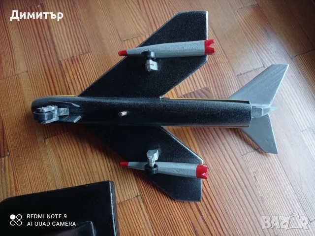 Стар дървен модел на самолет , снимка 5 - Декорация за дома - 56068587