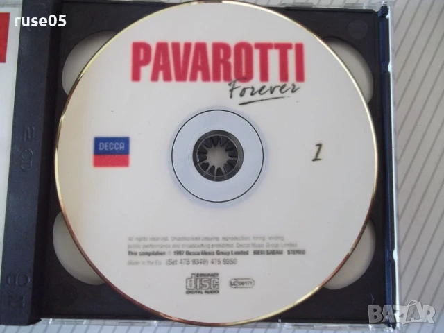 CD аудио "PAVAROTTI - Forever" двоен, снимка 3 - CD дискове - 51021264