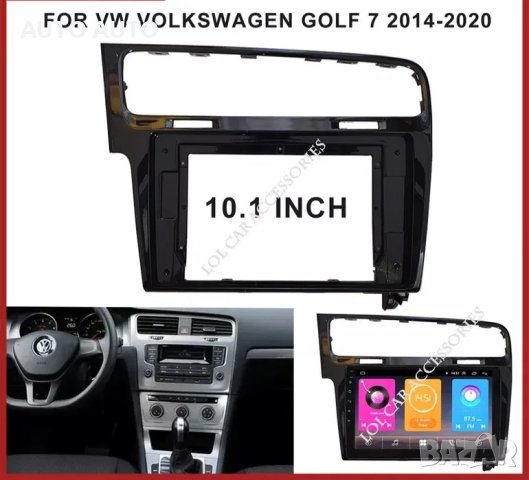 Мултимедия Android vw Golf 7 Навигация 10.1 инча андроид голф 7 камера, снимка 3 - Аксесоари и консумативи - 40508135