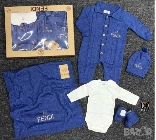 комплект за новородени fendi, снимка 7 - Комплекти за бебе - 51440636
