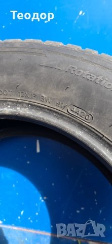 Зимни гуми Hankook Winter i*cept evo³ 225/60 R17 — DOT 4420, карани 1 зима (~1000 км), снимка 4 - Гуми и джанти - 52067645