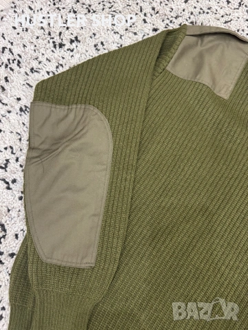 Мъжки военен пуловер. Размер M/L, снимка 2 - Пуловери - 53302383
