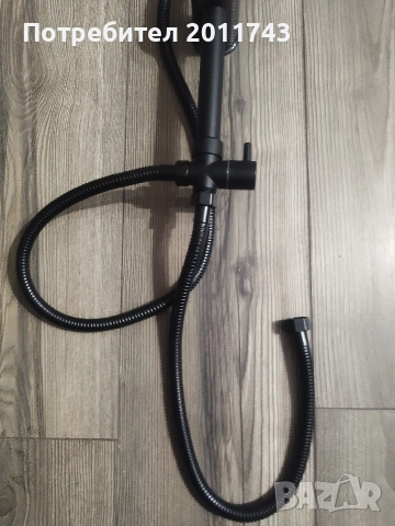 Черна система за душ, снимка 2 - Душове - 52959239