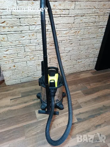 Прахосмукачка за Сухо и Мокро Почистване PARKSIDE 1300W 19.8L ИНОКС PWD 20 A1, снимка 3 - Прахосмукачки - 55798680