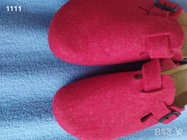 Немски чехли-кожа и вълна., снимка 2 - Пантофи - 48254368