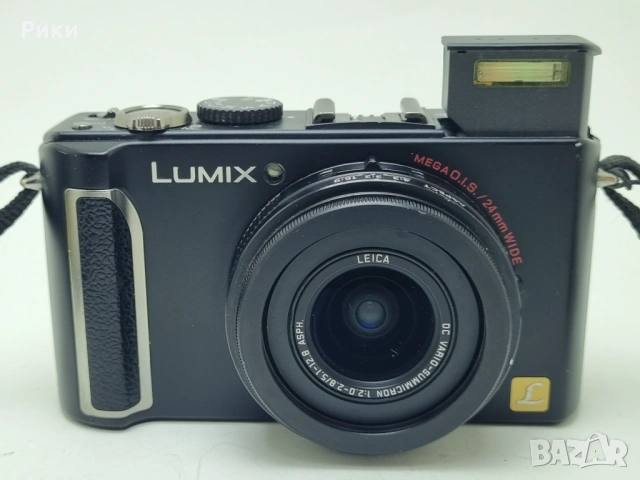Panasonic LUMIX DMC-LX3 10.1MP Digital Camera - Black, снимка 3 - Фотоапарати - 53804519