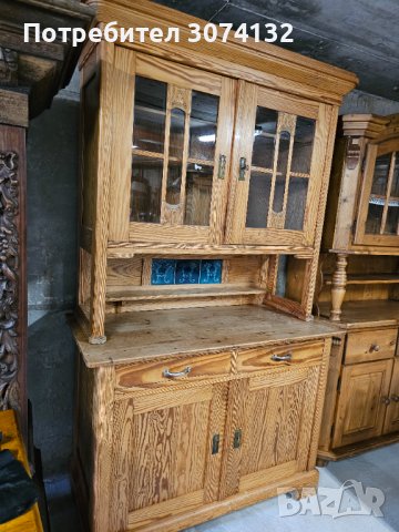 Трапезен шкаф с плочки в стил Рустик, снимка 2 - Шкафове - 40214049