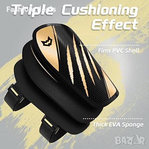 Нови Детски футболни подложки за подбедрици за футбол/Устойчиви леки Момчета, снимка 8 - Футбол - 41584439