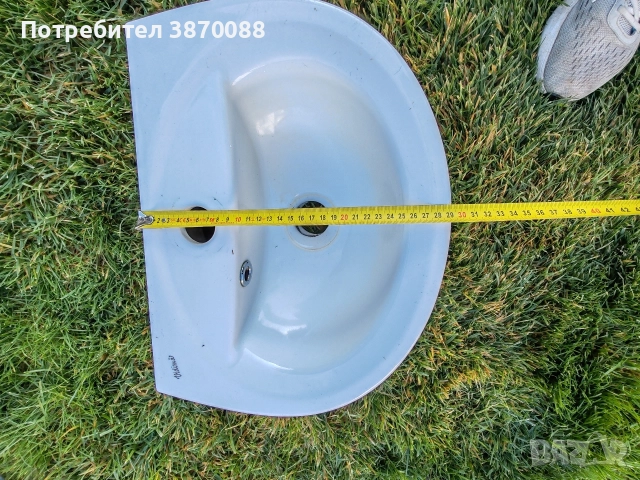 Порцеланова мивка за баня., снимка 2 - Чинии - 52851399