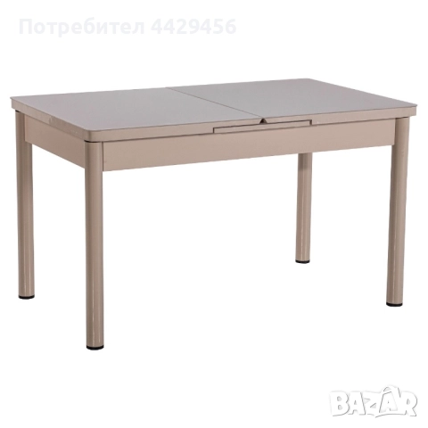 Стилен трапезен комплект – разтегателна маса + 6 стола (НОВ), снимка 7 - Маси - 52944362