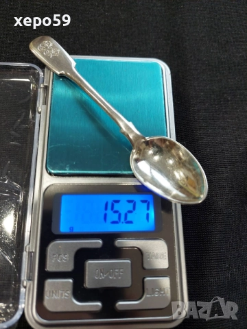 СССР-сребърни 875 чаши с позлата,шест броя/Царска Русия пет лъжички сребро 84-100 лв за брой/, снимка 17 - Чаши - 52350885