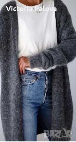 Норвегия. Много модерна жилетка-кардиган NEVER DENIM, снимка 17 - Жилетки - 28215316