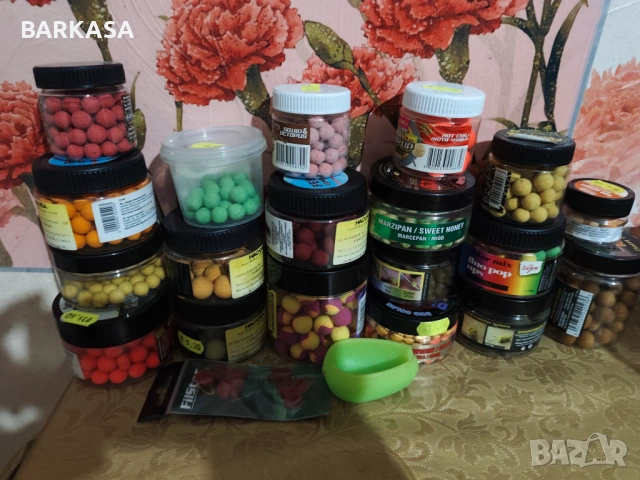Лот риболовни протеинови топчета , снимка 2 - Стръв и захранки - 53166704