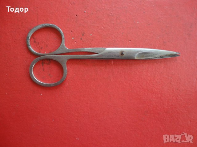 Българска ножичка ножица от соца 4, снимка 5 - Фризьорски принадлежности - 42231099