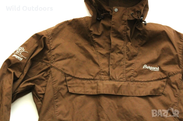 BERGANS OF NORWAY - мъжки анорак, размер L, снимка 2 - Екипировка - 53850729