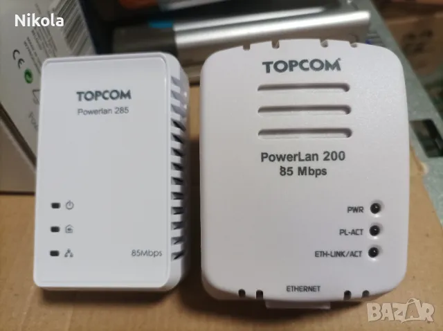 Мрежово оборудване D-Link и Topcom, снимка 2 - Мрежови адаптери - 50182255