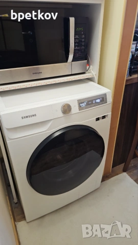 Пералня със сушилня Samsung WD10T634DBH/S7, 10.5 кг, снимка 3 - Перални - 53569310