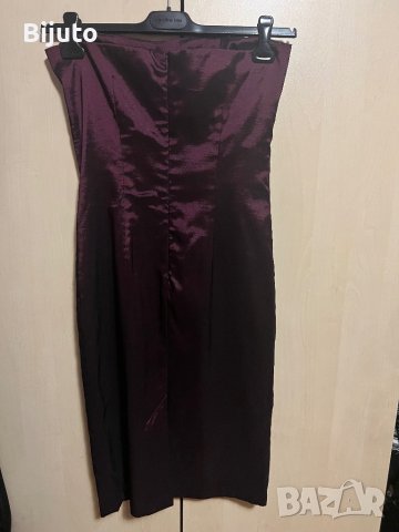 Рокля сатенена тафта S размер, снимка 3 - Рокли - 44356179