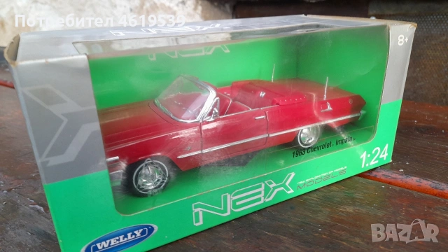 модели автомобил играчки Chevrolet impala 63 Volkswagen typ 2 Trabant 601, снимка 15 - Нумизматика и бонистика - 53489320