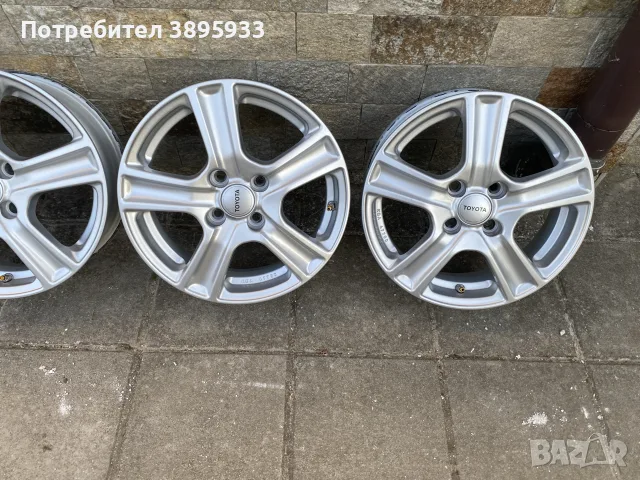 Оригинални джанти  Brock Alloy Wheels RC19-505  Toyota Hyundai Kia 15”, снимка 2 - Гуми и джанти - 55906180