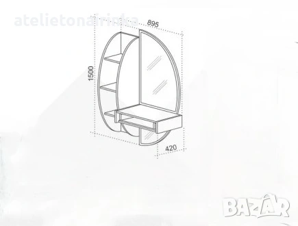 Спален комплект Нарди, снимка 4 - Спални и легла - 53683122