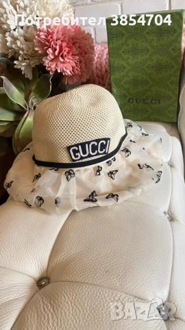 Шапка Гучи* gucci, снимка 3 - Шапки - 51338595