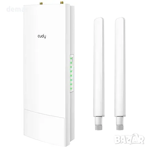 Cudy 4 г LTE Cat 6 Wi‑Fi 5 Outdoor рутер IP65 PoE LT700, снимка 2 - Рутери - 55871341