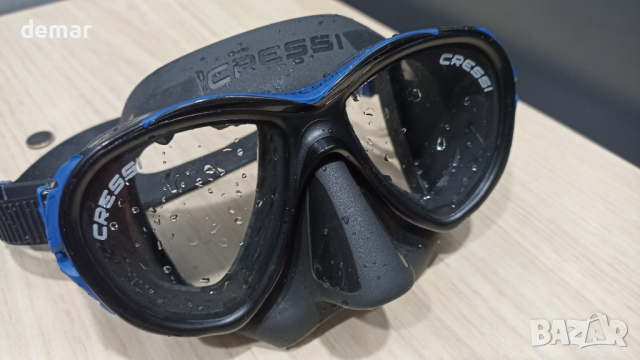 Cressi Naxos Mask - маска за гмуркане със система против замъгляване, снимка 6 - Водни спортове - 44585132