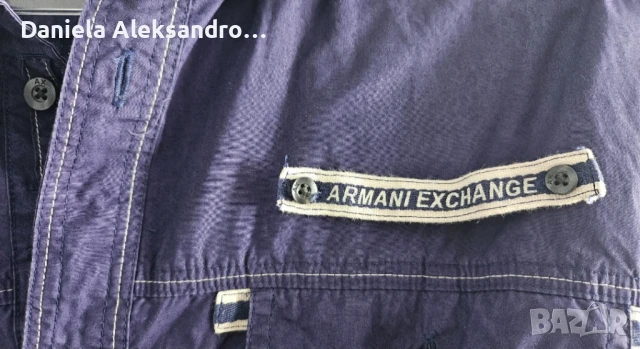 Armani Exchange оригинална нова риза L, снимка 2 - Ризи - 50516579