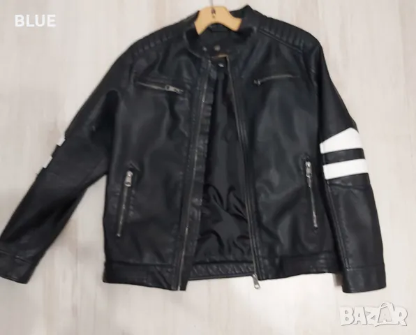 Кожено яке 12-13 год, снимка 4 - Детски якета и елеци - 48037770
