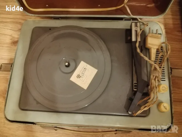 Ретро Retro Vintage техника грамофон касетофон радио от 60-те 70-те години. Пловдив, снимка 5 - Грамофони - 55838933