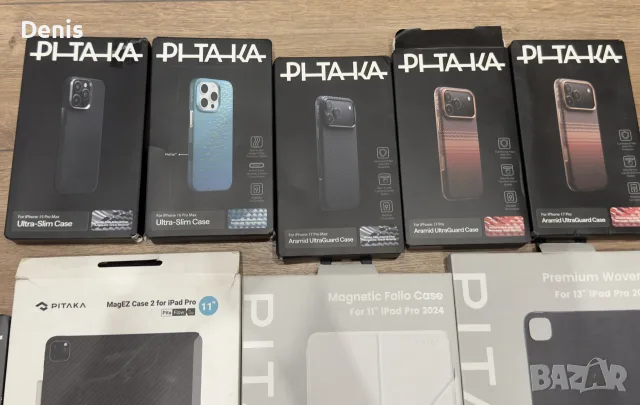 Карбонови Кейсове Pitaka за iPhone и iPad., снимка 5 - Калъфи, кейсове - 55754033