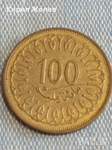 Стара монета 100 милима 1983г. Тунис за КОЛЕКЦИЯ 32072