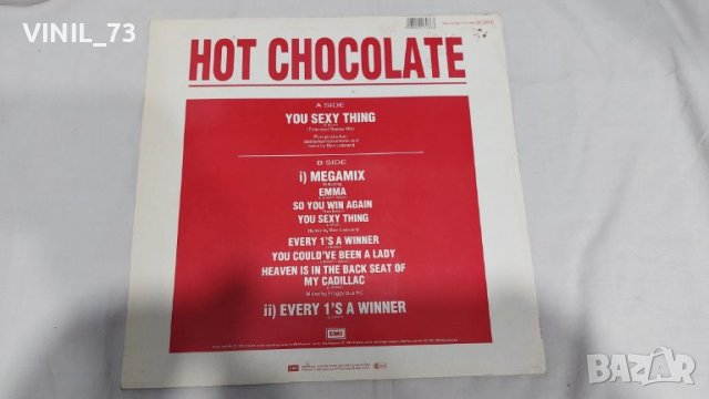 Hot Chocolate – You Sexy Thing (Extended Replay Mix) / Megamix, снимка 2 - Грамофонни плочи - 39320887