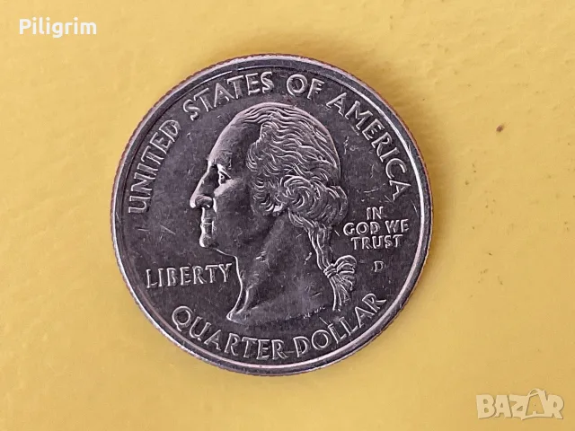 САЩ 25 цента 2000 г. (D), Maryland., снимка 2 - Нумизматика и бонистика - 55724949