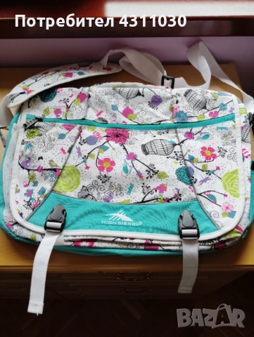 Голяма цветна чанта