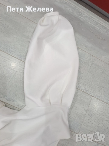 Бяла рокля -(XS), снимка 6 - Рокли - 51674689
