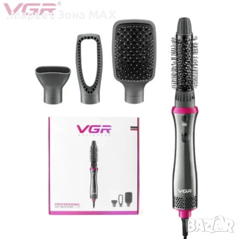 Комплект за стилизиране на коса 4 в 1 VGR V-408