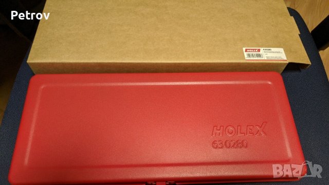 HOLEX - 1/4" PROFI Гедория !!! ORIGINAL HOLEX Germany !!! ЧИСТО НОВА !! Дълбоки вложки 4 - 13 mm !!, снимка 3 - Гедорета - 33705219