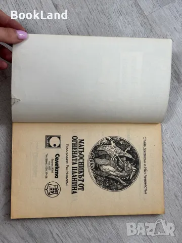 Магьосникът от огнената планина, Книга-игра, снимка 5 - Други - 49791017