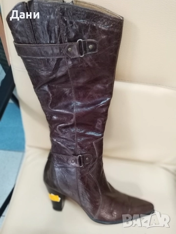 Дам.ботуши -естествена кожа