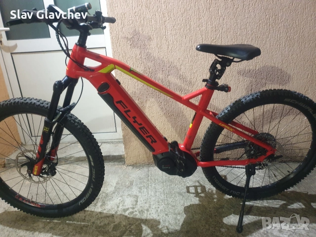 Електрически велосипед Flyer 27.5 , снимка 17 - Велосипеди - 53130438