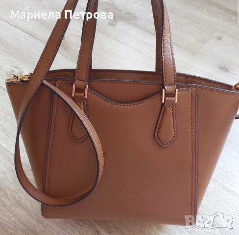 Дамска чанта естествена кожа Michael Kors , снимка 6 - Чанти - 52647520