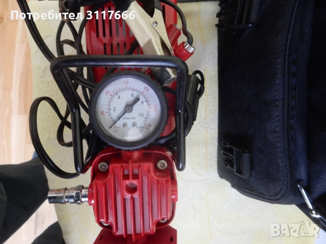 12 V компресор за автомобил, снимка 3 - Аксесоари и консумативи - 53632354