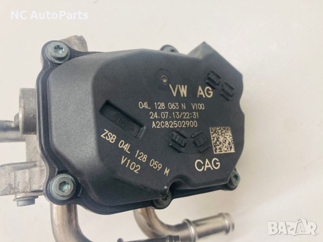 Дроселова клапа за AUDI A3 8V 1.6 дизел 105 коня CLH Евро-6 04L128063N 2015, снимка 3 - Части - 44214203