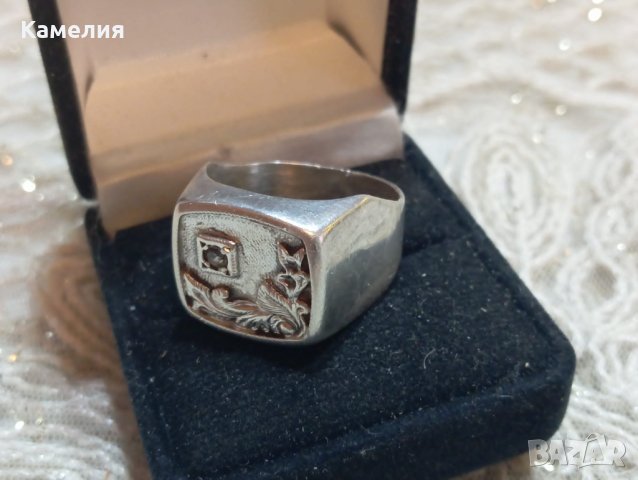 Руско сребро , снимка 4 - Пръстени - 44258582